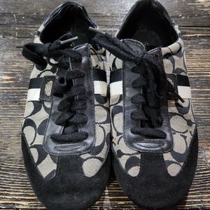 Coach Black and Gray Sneakers